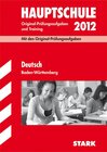 Buchcover Abschluss-Prüfungsaufgaben Hauptschule Baden-Württemberg / Deutsch 2012