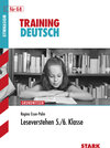 Buchcover STARK Training Gymnasium - Deutsch Leseverstehen 5./6. Kl. G8