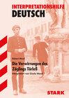 Buchcover STARK Interpretationen Deutsch - Musil: Die Verwirrungen des Zöglings Törleß