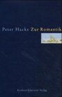 Buchcover Zur Romantik