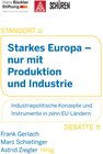 Buchcover Starkes Europa – nur mit Produktion und Industrie