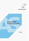 Buchcover Bayerisches Kommunalrecht