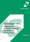 Buchcover Grundlagen Fälle Allgemeines Verwaltungsrecht Verwaltungsprozessrecht