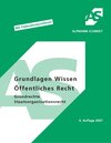 Buchcover Grundlagen Wissen Öffentliches Recht