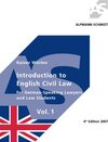 Buchcover Introduction to English Civil Law Volume 1