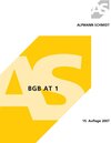 Buchcover BGB AT 1