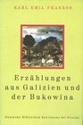 Buchcover Erzählungen aus Galizien und der Bukowina
