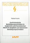 Buchcover Kaufmännische Bestätigungsschreiben im englischen und französischen Recht im Vergleich zum deutschen Bestätigungsschreib