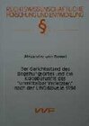 Buchcover Der Gerichtsstand des Begehungsortes und die Klagebefugnis des "unmittelbar Verletzten" nach der UWG-Novelle 1994