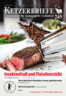Buchcover Insektenfraß und Fleischverzicht