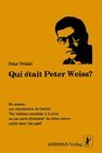 Buchcover Qui était Peter Weiss?