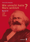 Buchcover Wie unrecht hatte Marx wirklich?