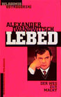 Buchcover Alexander Lebed