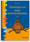 Buchcover Arbeitsbögen zum Kieler Rechtschreibaufbau. Teil 3