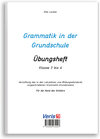 Buchcover Grammatik in der Grundschule - Übungsheft