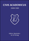 Buchcover Civis Academicus 2000/2001