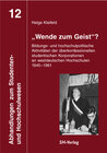 Buchcover "Wende zum Geist"?