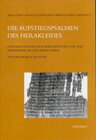 Buchcover Die Aufstiegspsalmen des Herakleides