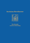 Buchcover Scrinium Berolinense