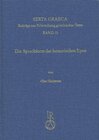 Buchcover Die Sprachform der homerischen Epen