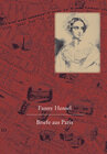 Buchcover Fanny Hensel. Briefe aus Paris an ihre Familie in Berlin