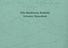 Buchcover Felix Mendelssohn Bartholdy. Schweizer Skizzenbuch