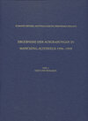 Buchcover Ergebnisse der Ausgrabungen in Manching-Altenfeld 1996 bis 1999