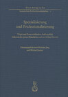 Buchcover Spezialisierung und Professionalisierung
