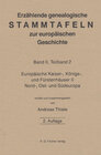 Buchcover Erzählende genealogische Stammtafeln zur europäischen Geschichte / Erzählende genealogische Stammtafeln zur europäischen