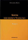 Buchcover Werke / Kritik der reinen Vernunft