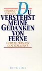 Buchcover Du verstehst meine Gedanken von ferne