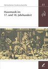 Buchcover Hausmusik im 17. und 18. Jahrhundert