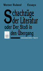 Buchcover Lebenslandschaften / Schachzüge der Literatur oder Der Stoß in den Übergang