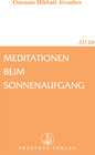 Buchcover Meditationen beim Sonnenaufgang