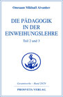 Buchcover Die Pädagogik in der Einweihungslehre - Teil 2 und 3