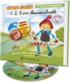 Buchcover 1, 2, 3 im Sauseschritt - Die LiederBuchCD