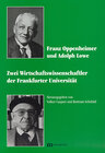 Buchcover Franz Oppenheimer und Adolph Lowe