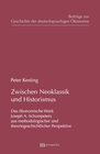 Buchcover Zwischen Neoklassik und Historismus