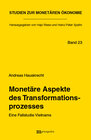 Buchcover Monetäre Aspekte des Transformationsprozesses