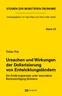 Buchcover Ursachen und Wirkungen der Dollarisierung von Entwicklungsländern