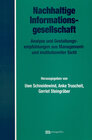 Buchcover Nachhaltige Informationsgesellschaft