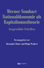 Buchcover Nationalökonomie als Kapitalismustheorie