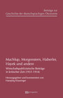 Buchcover Machlup, Morgenstern, Haberler, Hayek und andere