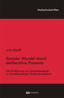Buchcover Sozialer Wandel durch deliberative Prozesse