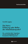 Buchcover Die Nairu: Erklärung oder Reflex der Arbeitslosenquote?