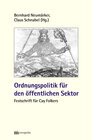 Buchcover Ordnungspolitik für den öffentlichen Sektor