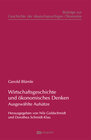 Buchcover Wirtschaftsgeschichte und ökonomisches Denken