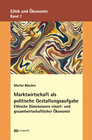 Buchcover Marktwirtschaft als politische Gestaltungsaufgabe