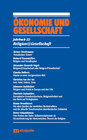 Buchcover Ökonomie und Gesellschaft / Religion@Gesellschaft