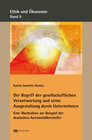 Buchcover Der Begriff der gesellschaftlichen Verantwortung und seine Ausgestaltung durch Unternehmen